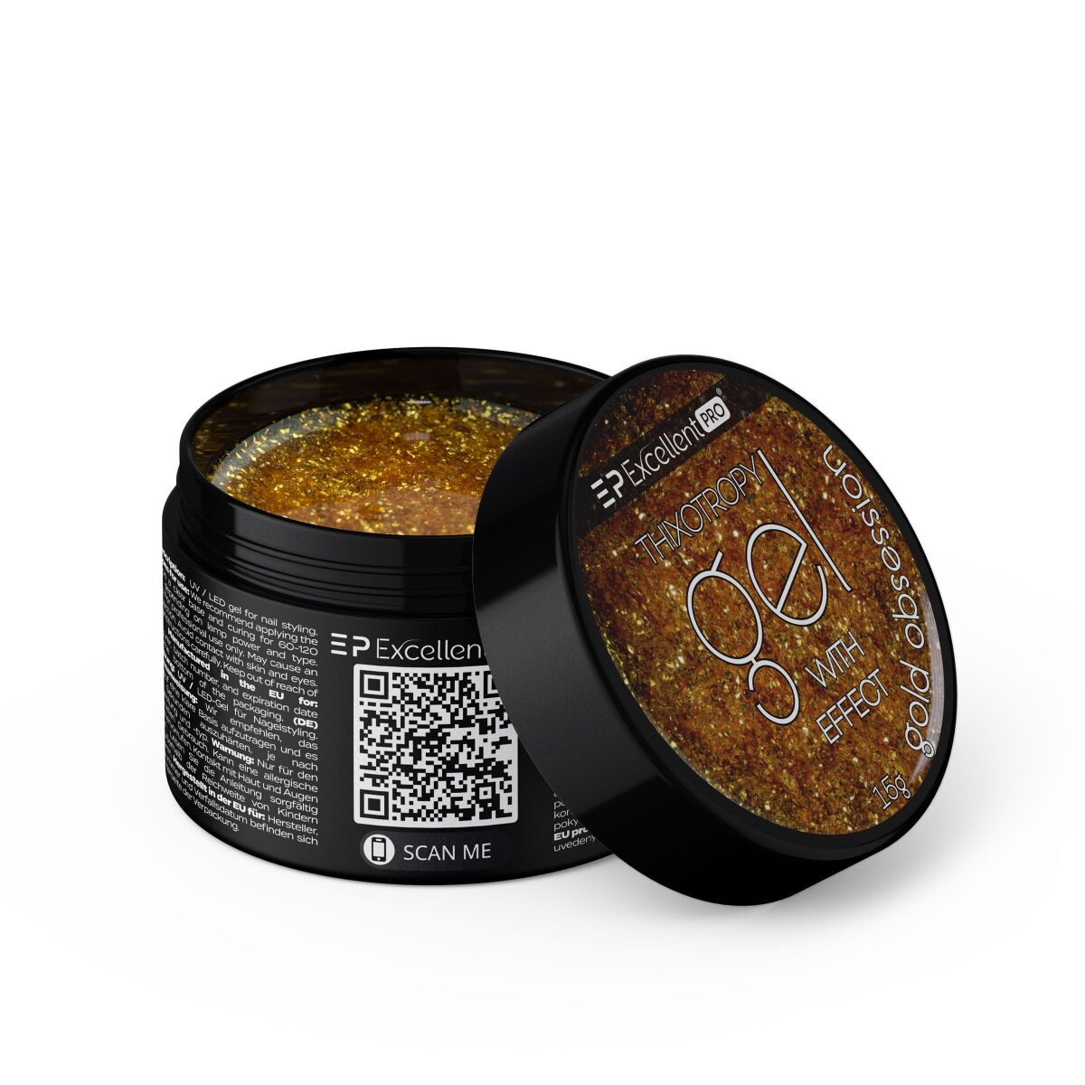 15.12.2025 - Thixotropy gel with effect GOLD OBSESSION