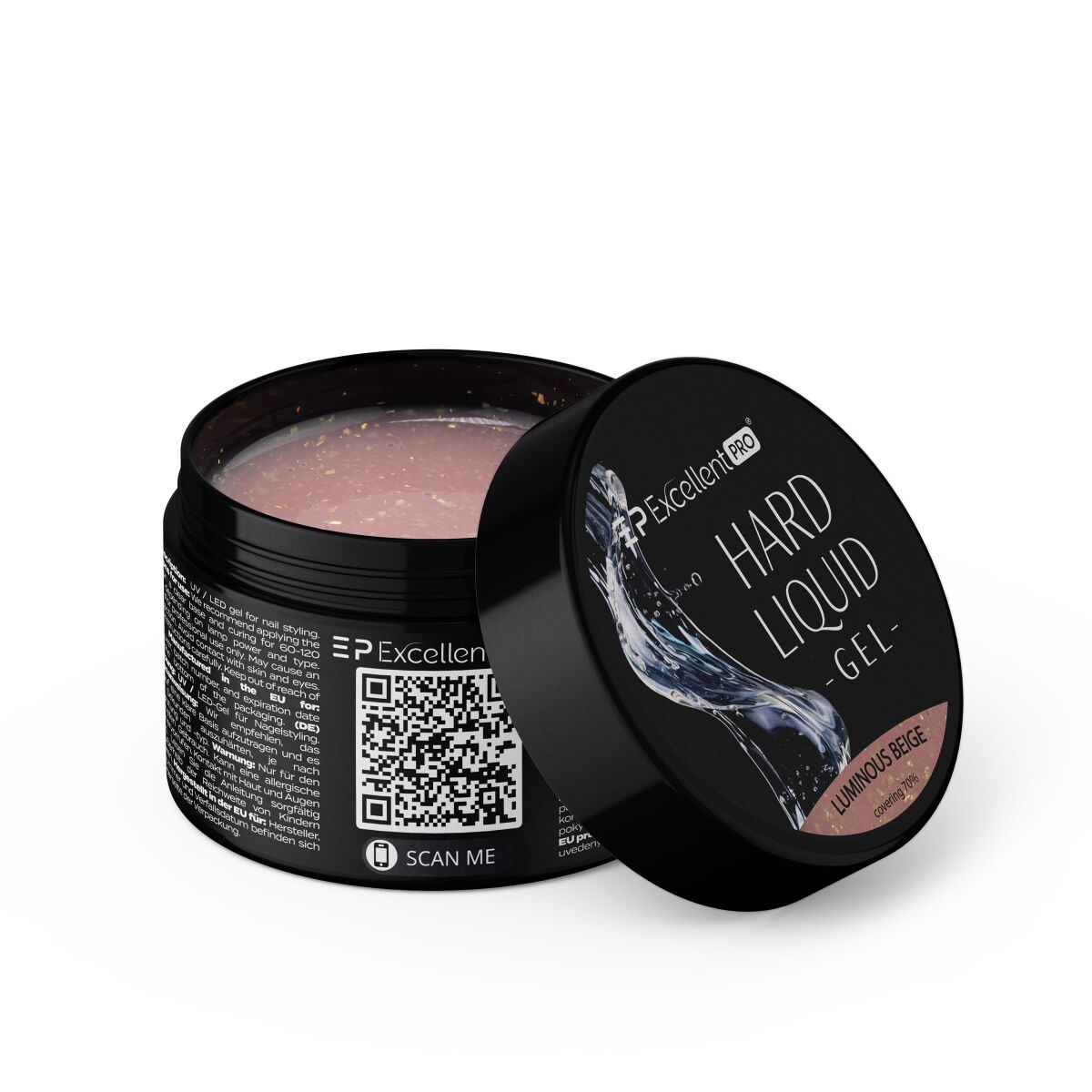 Excellent PRO Hard Liquid Gel Luminous Beige 15g
