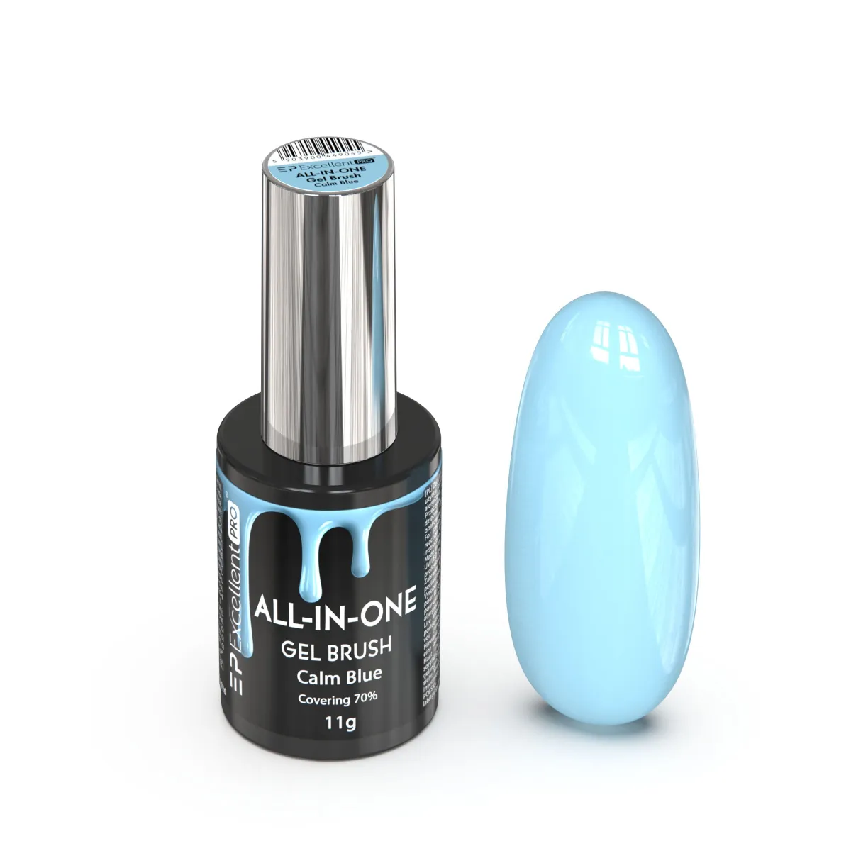 Excellent PRO ALL-IN-ONE Gel Brush Calm Blue 11g
