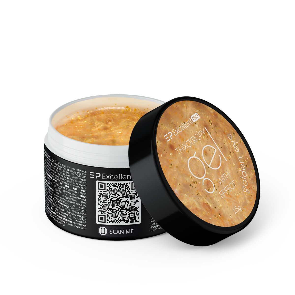 Excellent PRO Thixotropy gel with effect GOLDEN EYE 15g