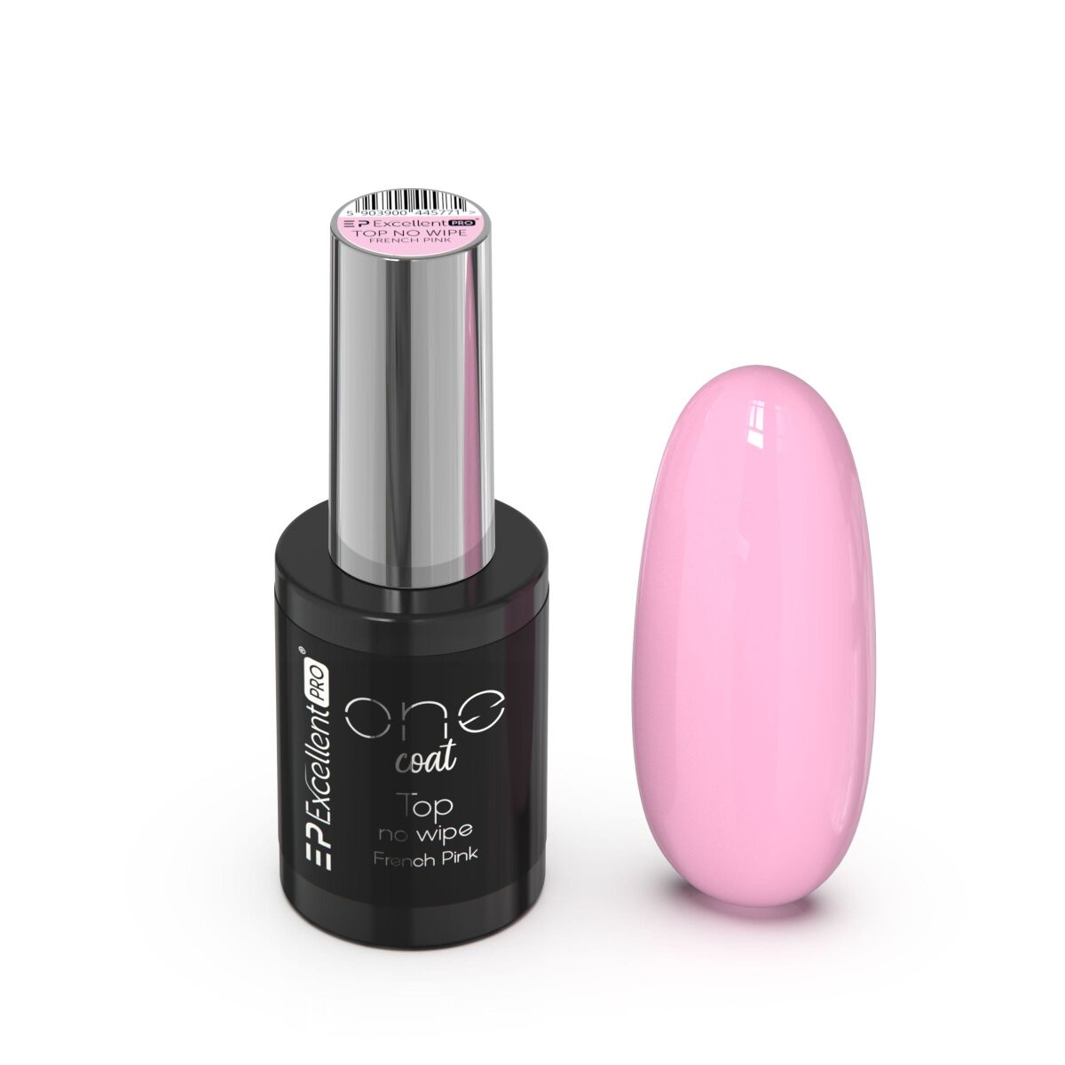 Excellent PRO One Coat Top No Wipe French Pink 11g