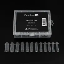 Excellent PRO Formy górne dual form classic clear 120 szt - 5