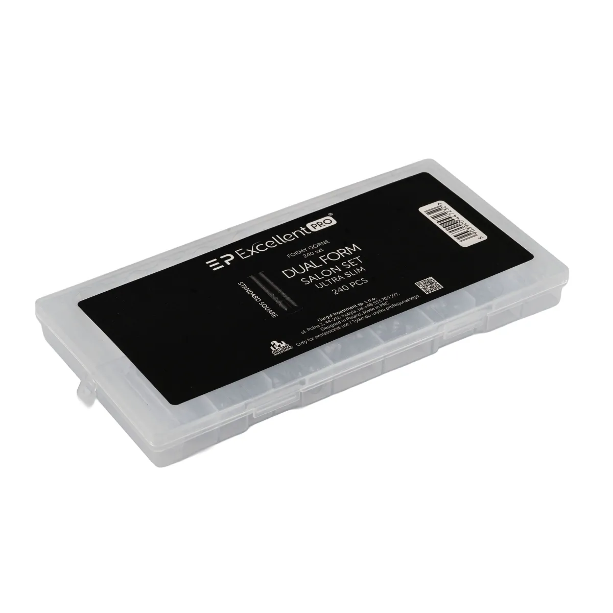 Excellent PRO Formy górne dual form STANDARD SQUARE 240 szt