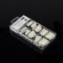 Excellent PRO Tipsy naturalne mleczne NT58 DK 100 szt w kasetce - 2