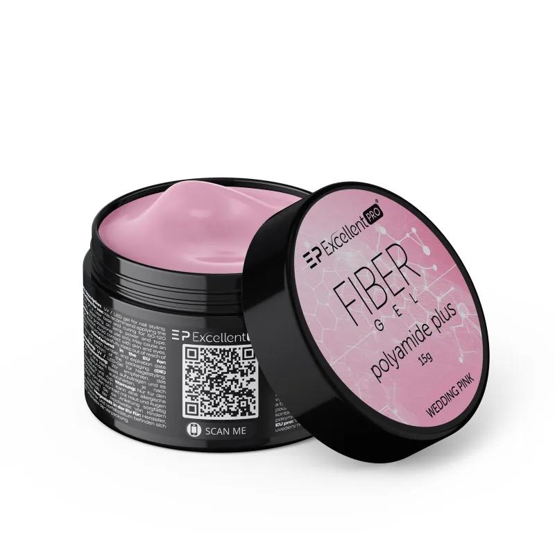 Excellent PRO Fiber Gel Polyamide Plus WEDDING PINK  15g