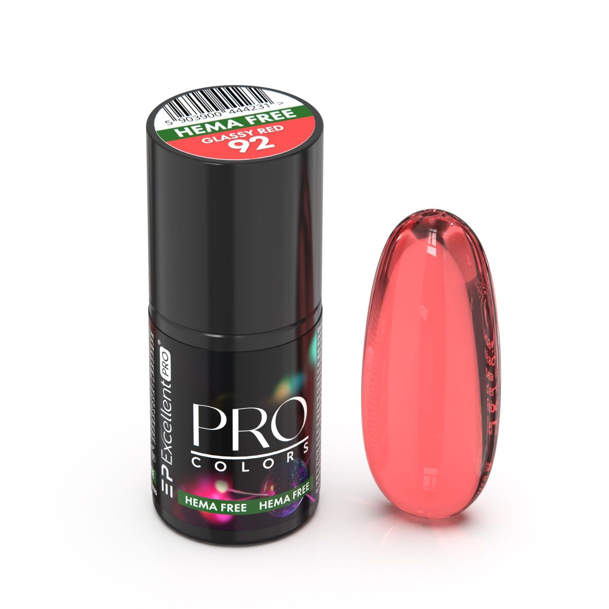 Excellent PRO Colors HemaFree 092 GLASSY RED 7g