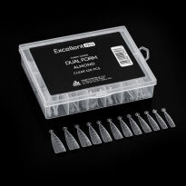 Excellent PRO Formy górne dual form almond clear 120 szt - 5