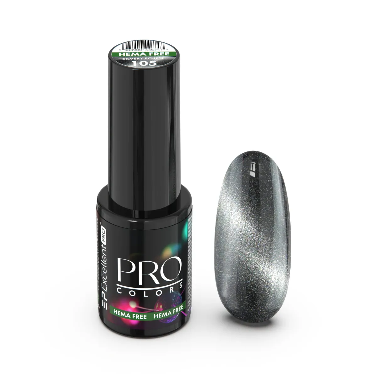 Excellent PRO Colors HemaFree CatEye 105 SILVERY ECLIPSE 7g