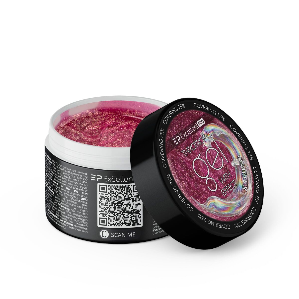 Excellent PRO Thixotropy gel with effect KALIPSO 15g