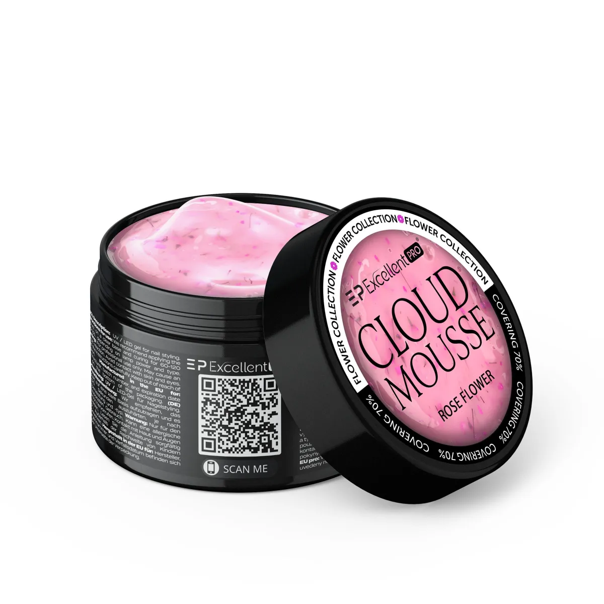 Excellent PRO Cloud Mousse ROSE FLOWER 15g