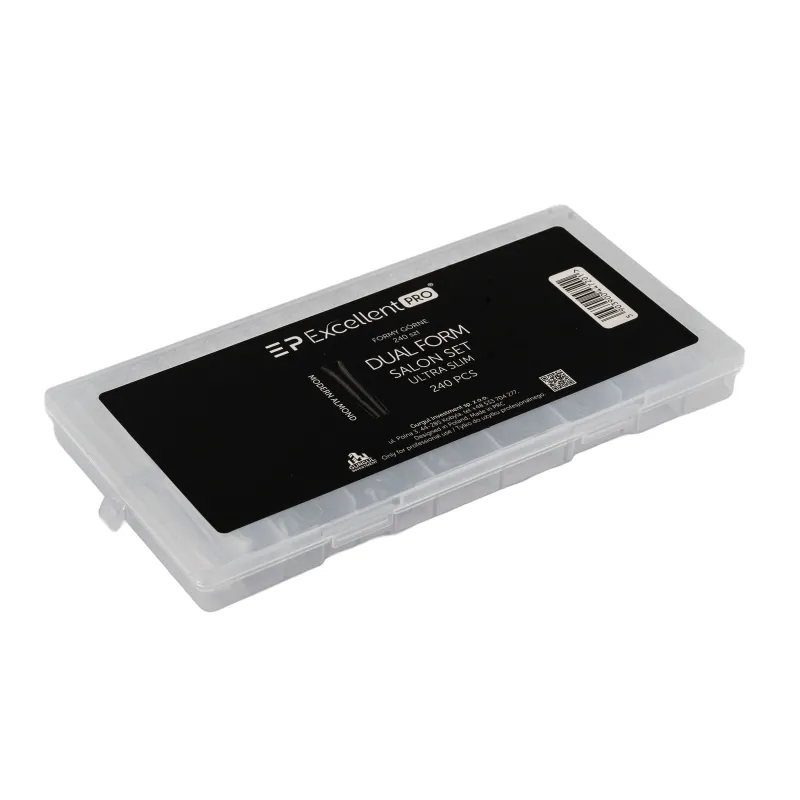 Excellent PRO Formy górne dual form MODERN ALMOND 240 szt