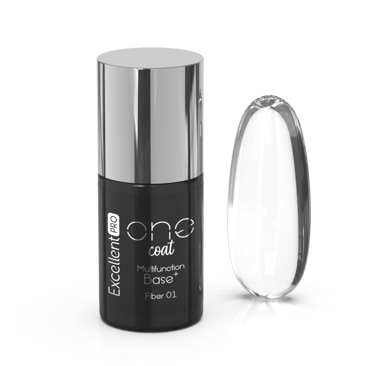 Excellent PRO One Coat Multifunction Fiber Base Pink Fog (01) 7g