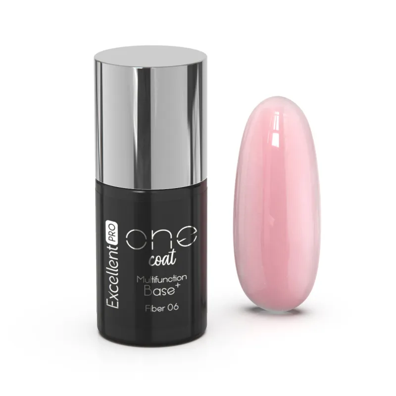 Excellent PRO One Coat Multifunction Fiber Base Just Peachy (06) 7g