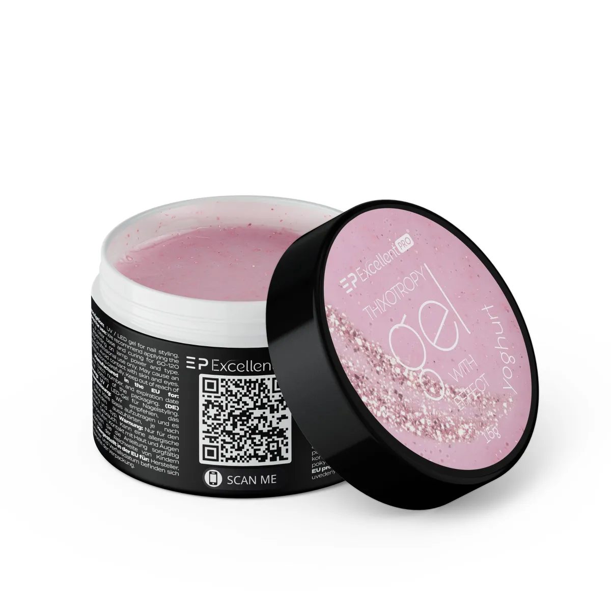 Excellent PRO Thixotropy gel with effect YOGHURT 15g