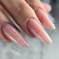 Excellent PRO Hard Liquid Gel Rose Gold Diamonds 15g - 2