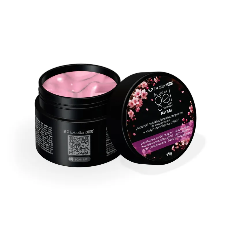 Excellent PRO Builder gel with thixotropy MIYABI 15g