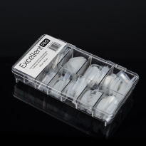 Excellent PRO Tipsy przeźroczyste clear NT60 DK 500 szt w kasetce - 2