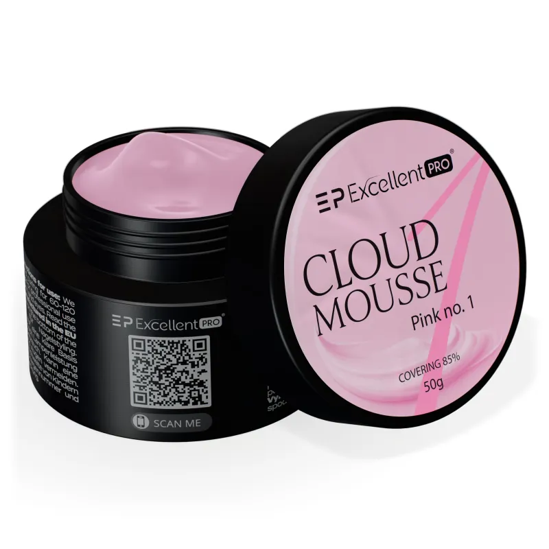 Excellent PRO Cloud Mousse Pink no. 1 50g