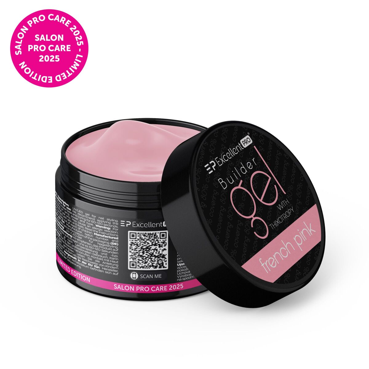 (SPC) Excellent PRO Builder gel with thixotropy french pink 50g