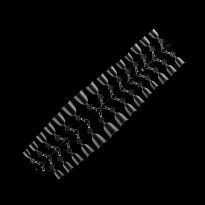 Excellent PRO Tipsy flexi clear almond short 360 pcs - 2