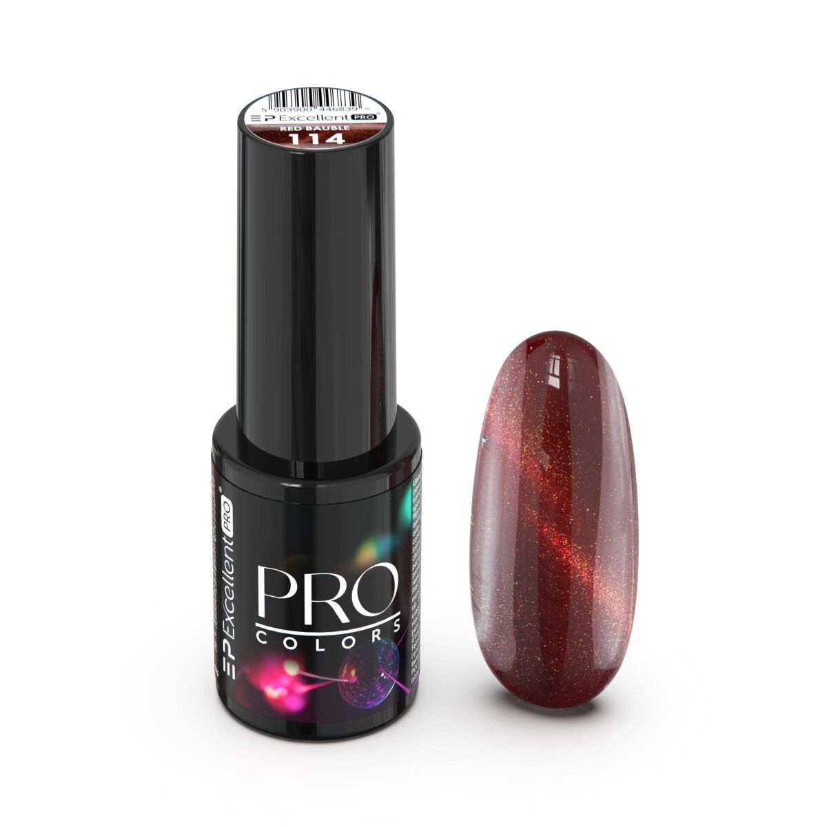 Excellent PRO Colors CatEye 114 RED BAUBLE 7g