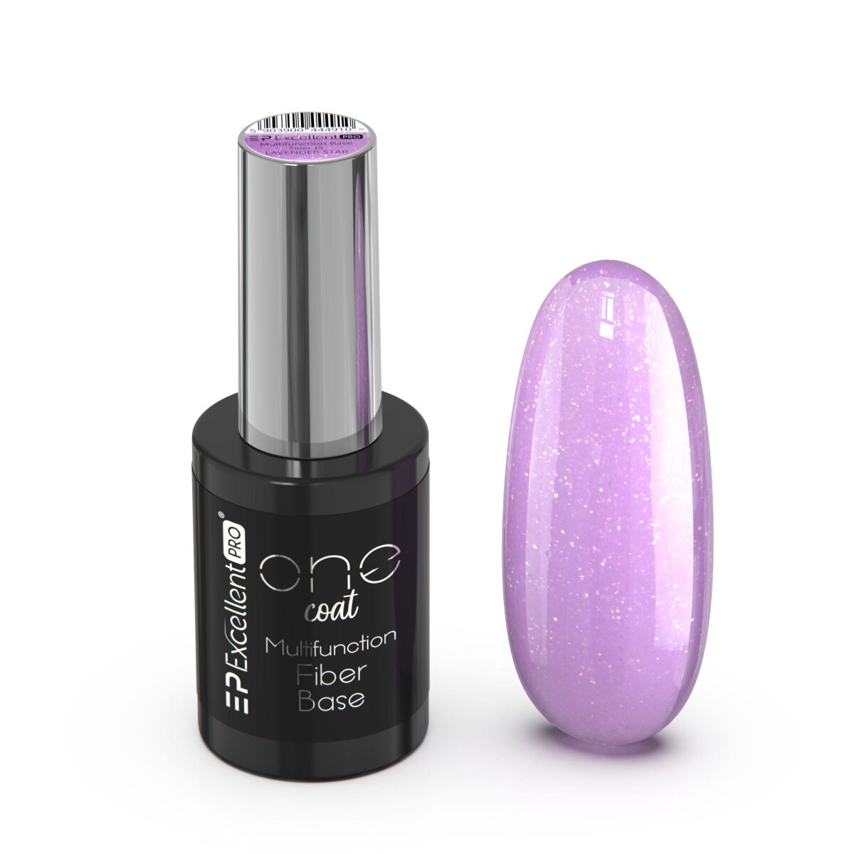 Excellent PRO One Coat Multifunction Fiber Base LAVENDER STAR (15) 11g