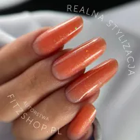Excellent PRO Thixotropy gel with effect GLITTER PUMPKIN 15g - 2