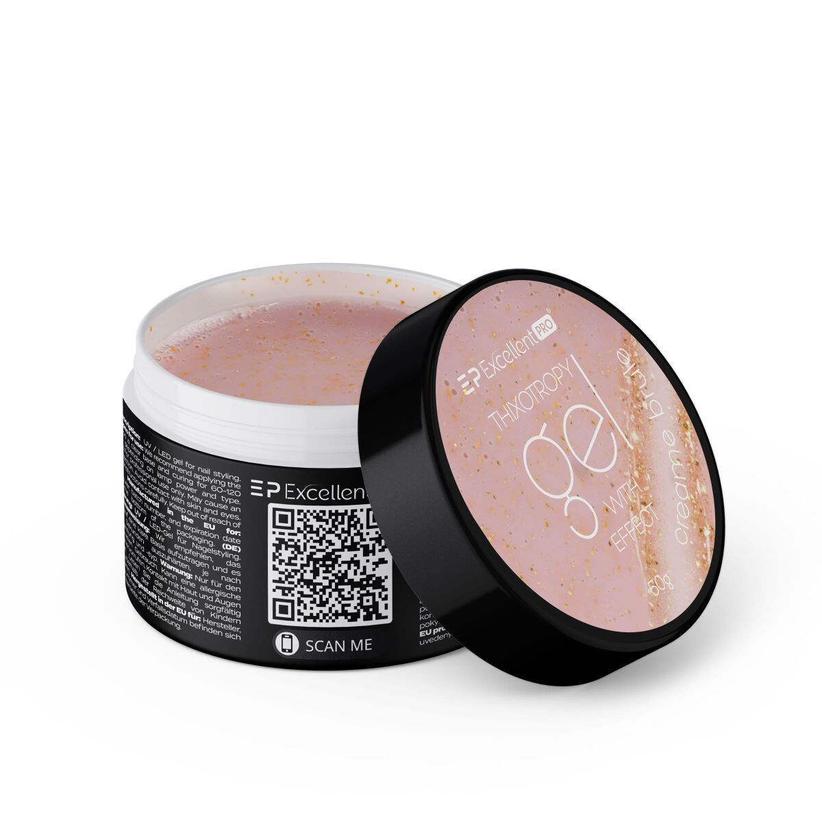 Excellent PRO Thixotropy gel with effect CREAME BRULE 50g