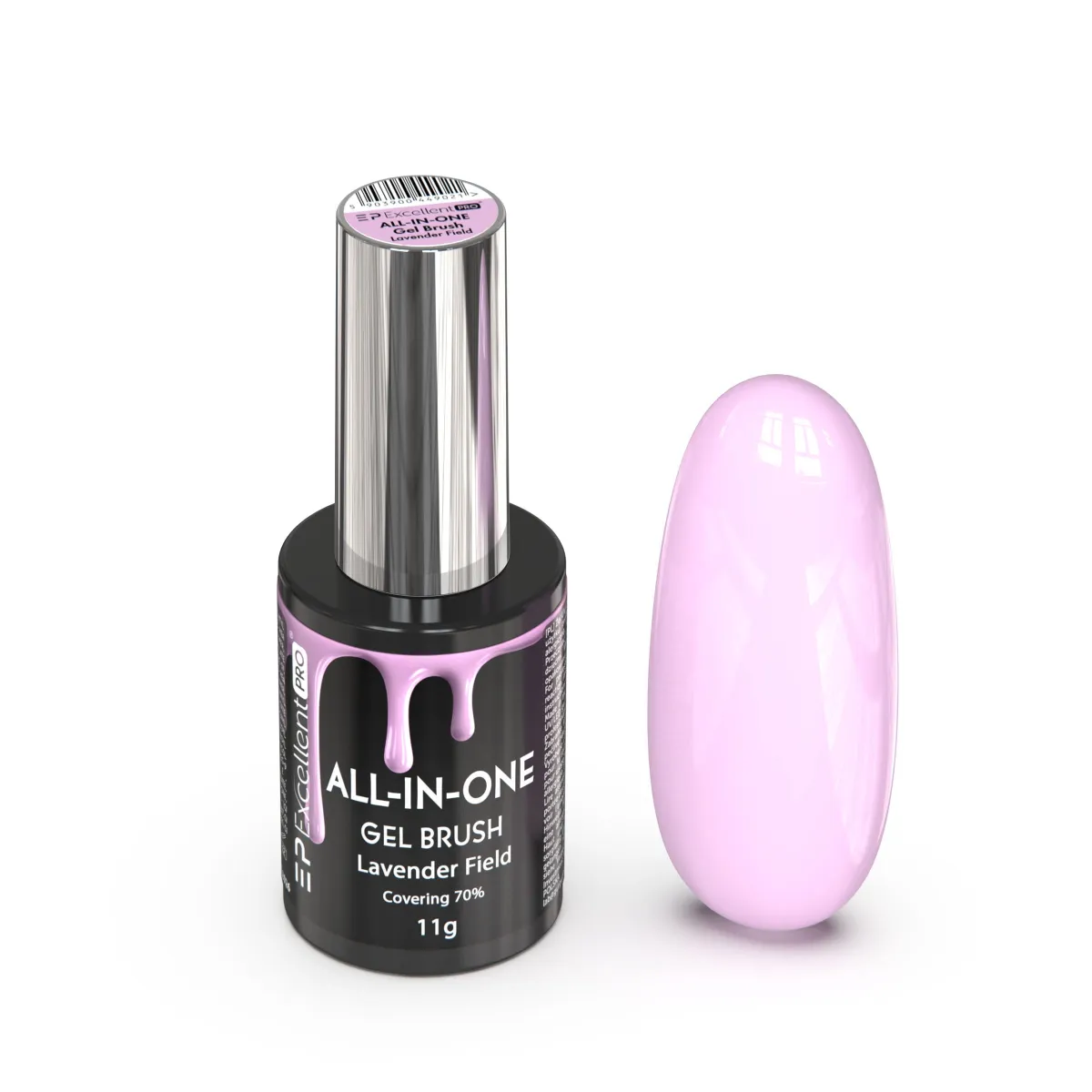 Excellent PRO ALL-IN-ONE Gel Brush Lavender Field 11g
