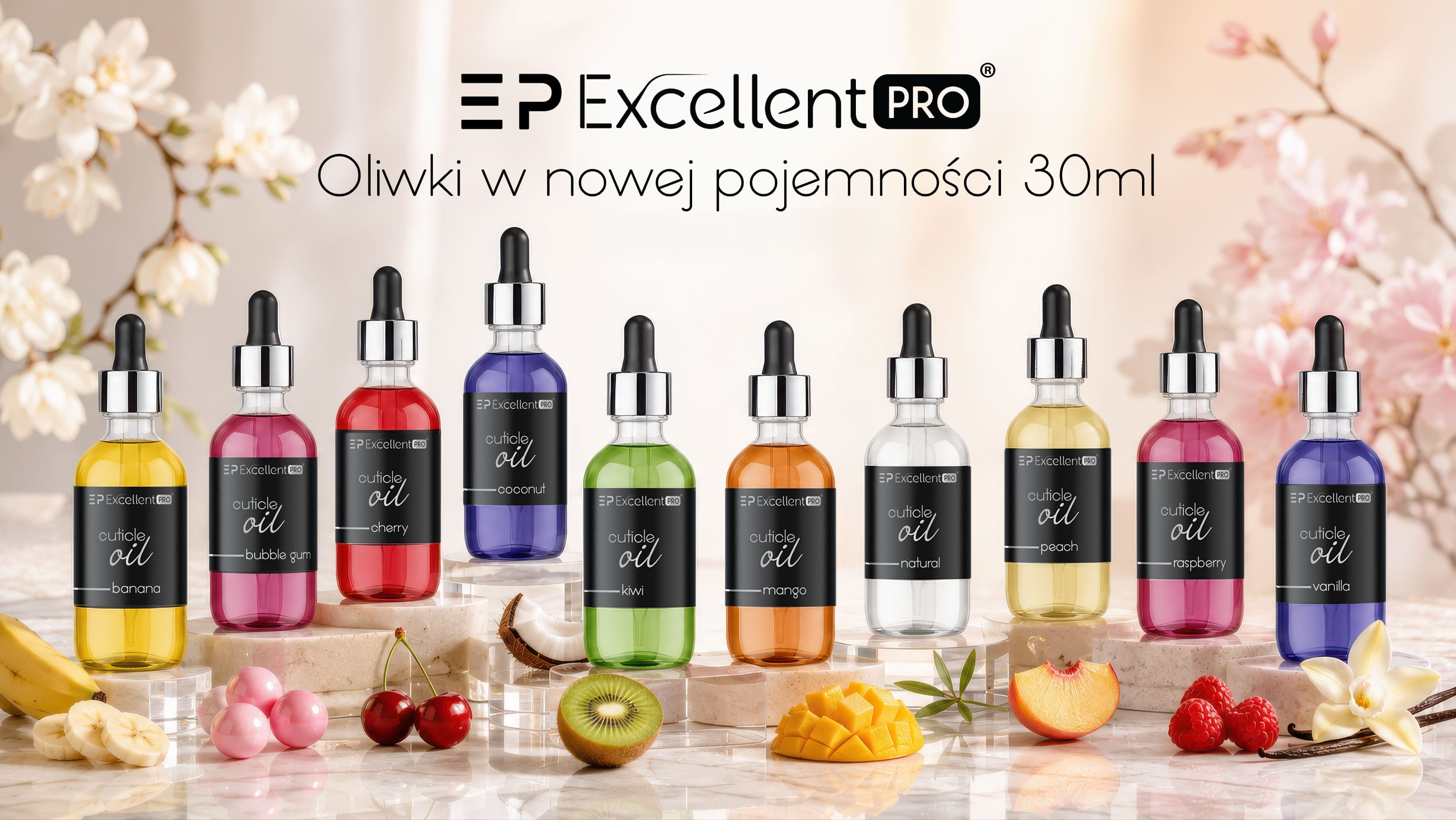 Oliwki Excellent PRO w nowej pojemności 30ml Oliwki Excellent PRO w nowej pojemności 30ml