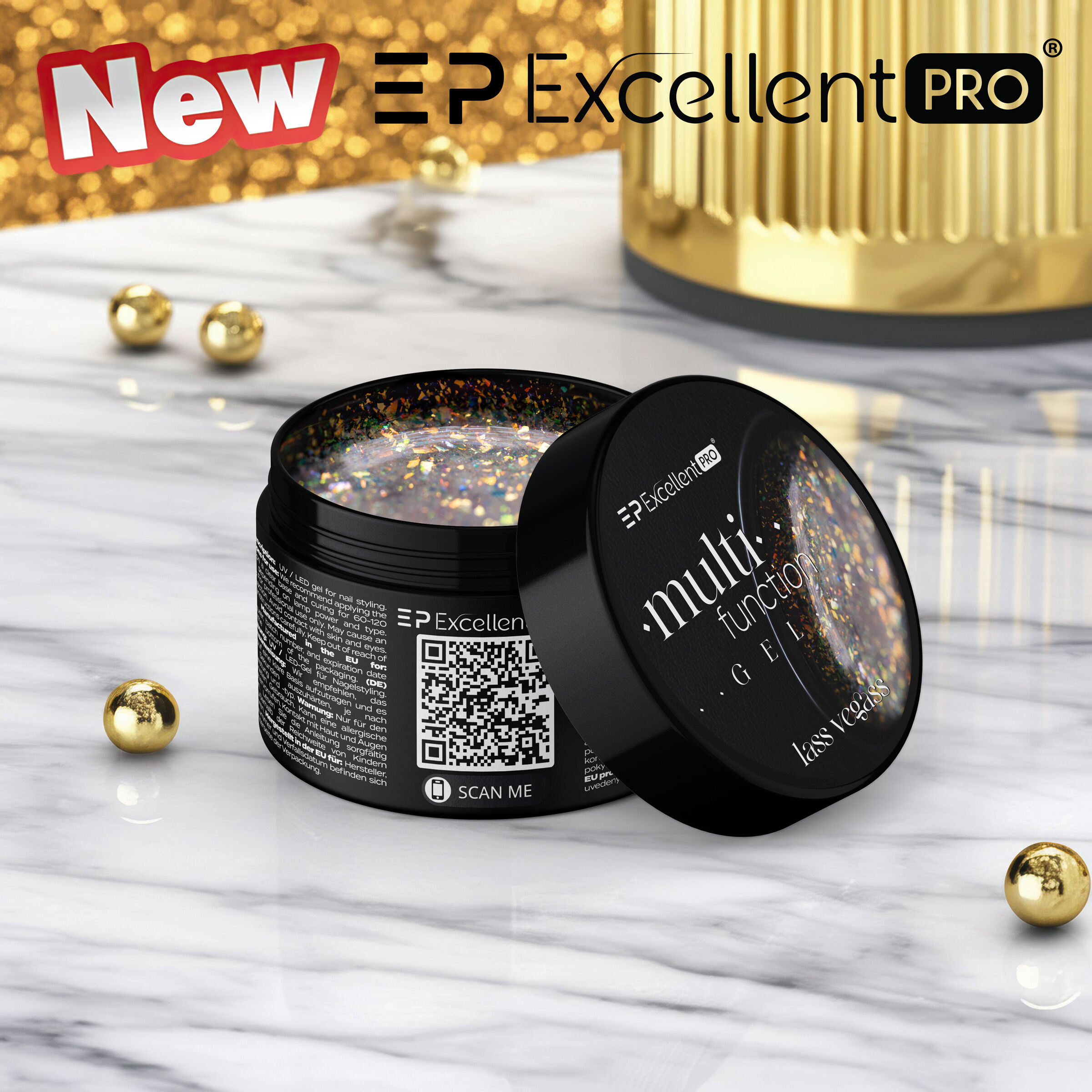 Excellent PRO Multifunction Gel Lass Vegass 15g